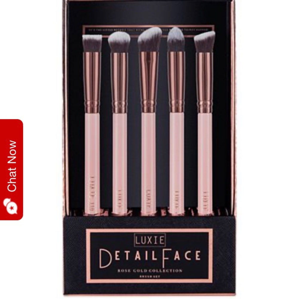 Luxie Detail Face Brush Set